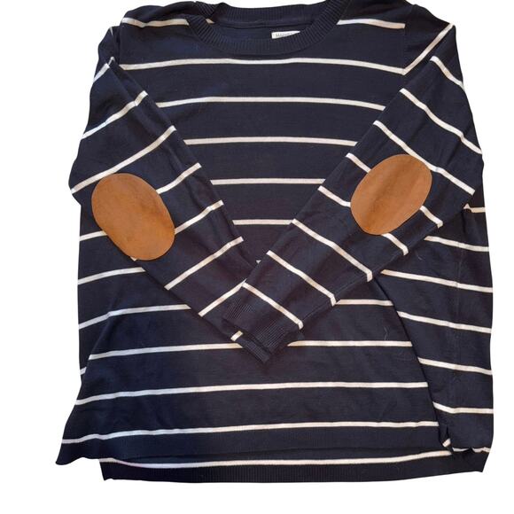 Market & Spruce Womens 3X Black & White Striped Nautical NWOT - Picture 4 of 7